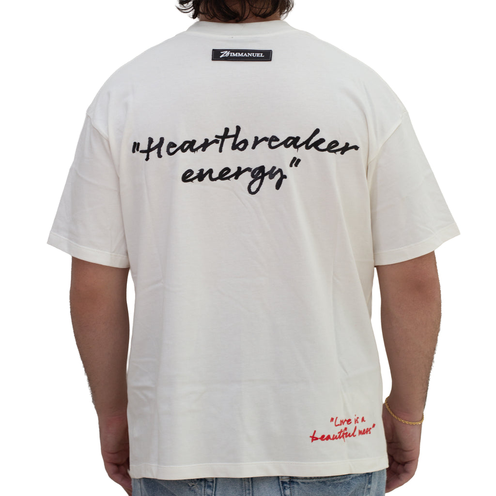 HEARTHBREAKER WHITE TSHIRT