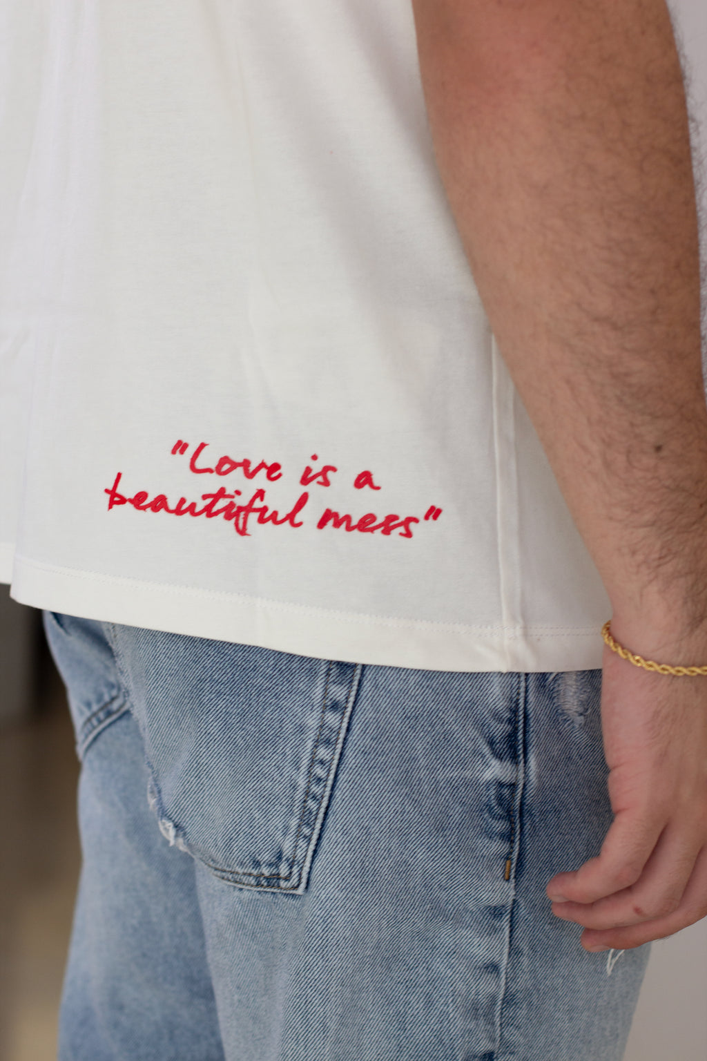 HEARTHBREAKER WHITE TSHIRT