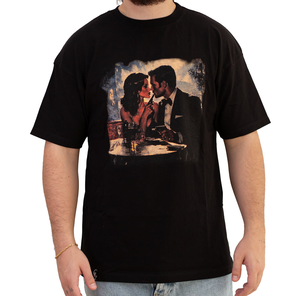 LOADED GUN BLACK TSHIRT