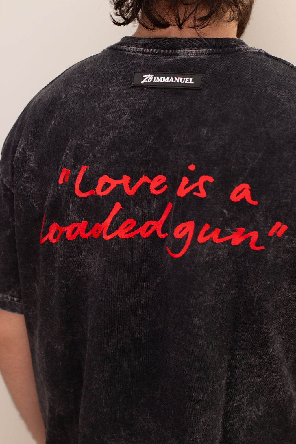 LOADED GUN ACID WASH TSHIRT