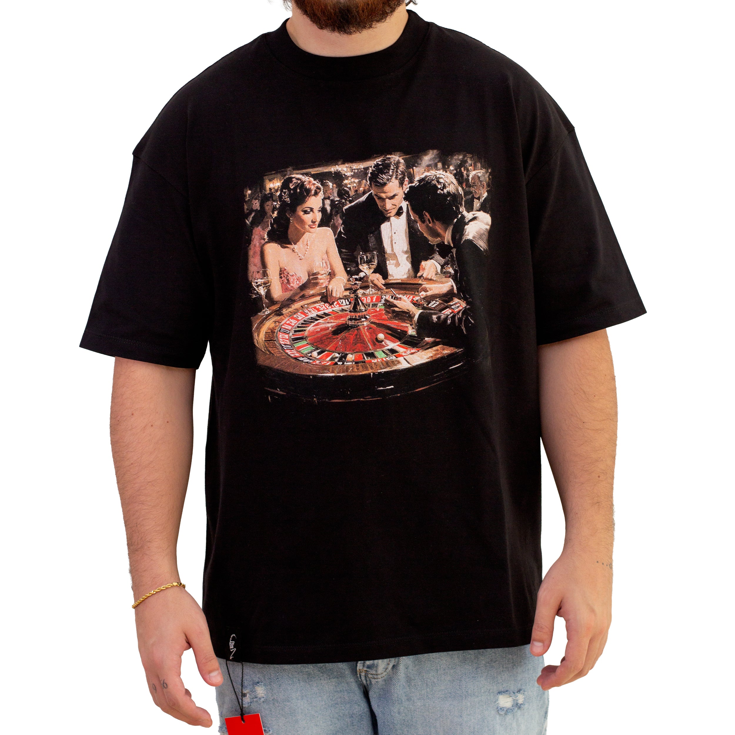 LOVE ME WILD BLACK TSHIRT